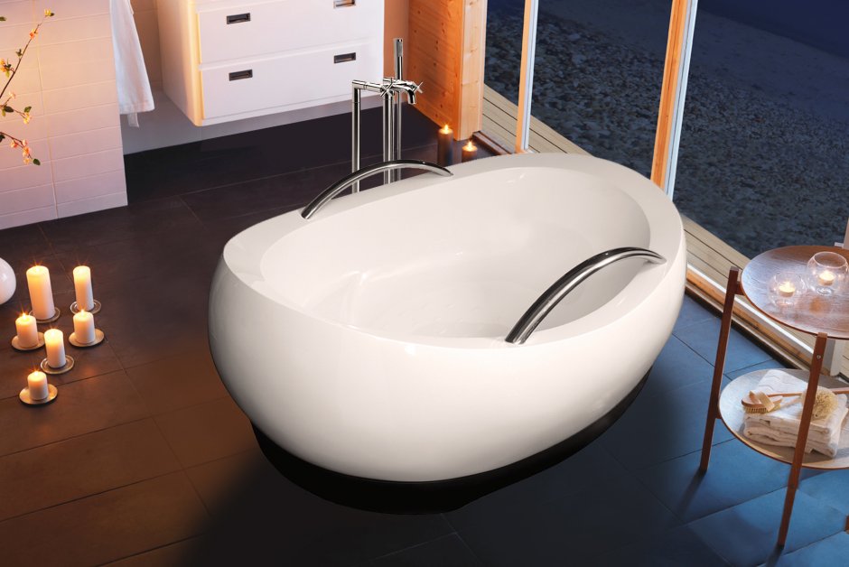 Ванная комната округлые формы