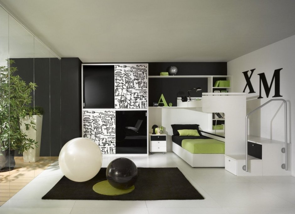 Мебель для подростка в современном стиле
