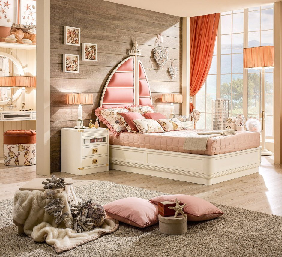 Красивая детская комната для девочки