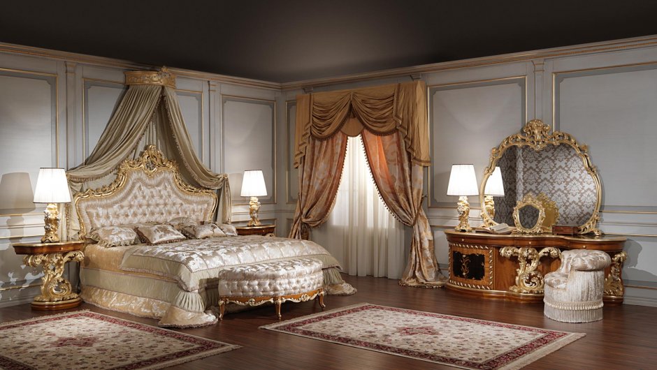 Спальная мебель в стиле Барокко