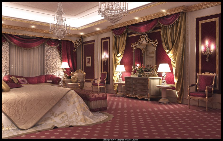 Королевская спальня большая