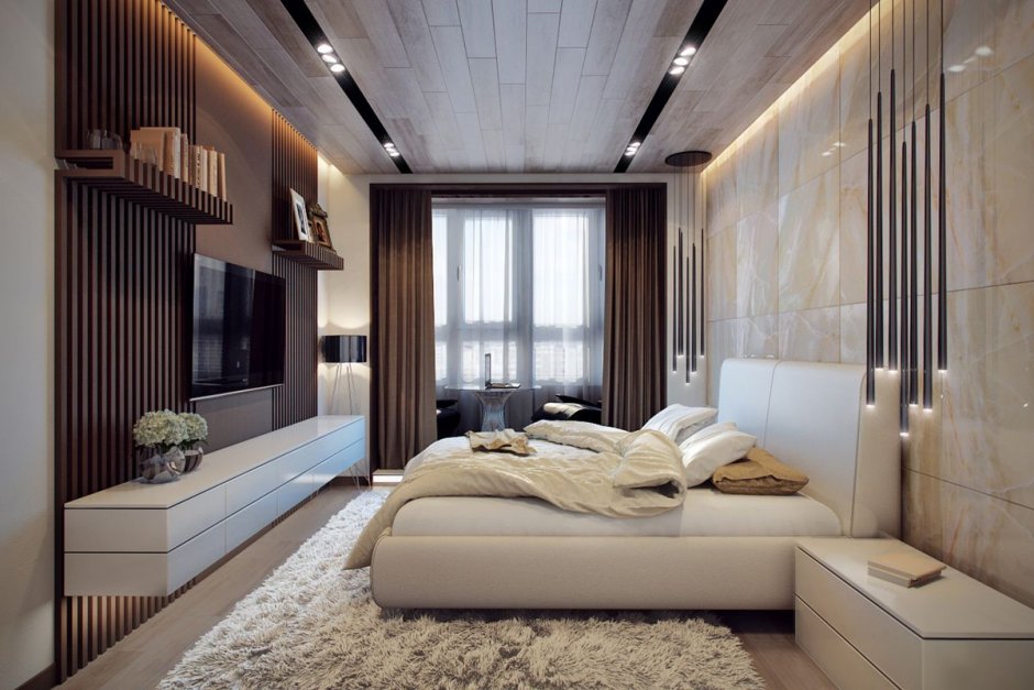 Спальня в минималистичном стиле