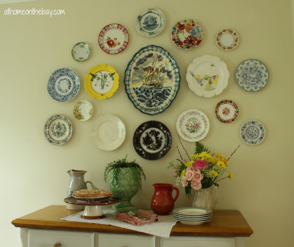Сувенир тарелка на стену в кухне