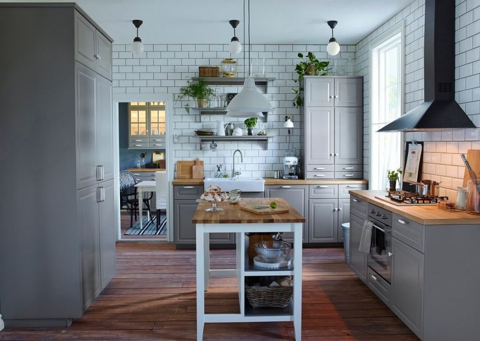 Кухня ikea METOD Bodbyn
