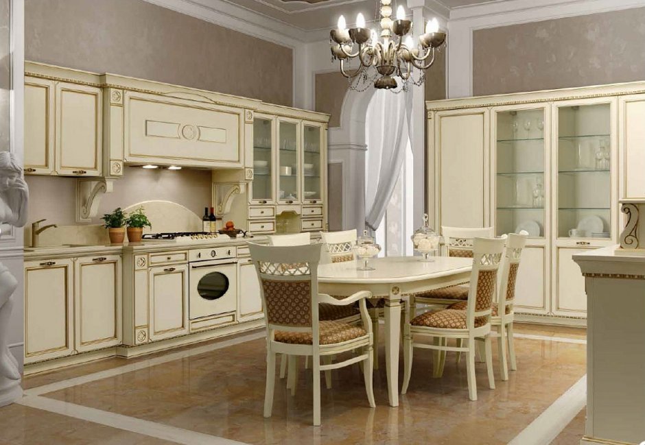 Кухня в стиле палаццо