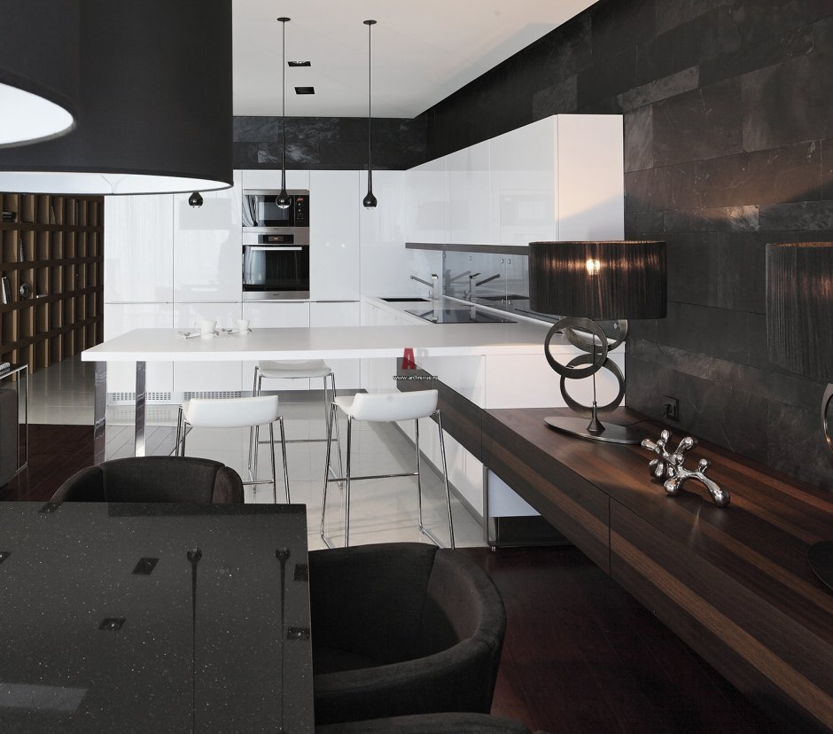 Роскошные апартаменты в минимализме интерьеры