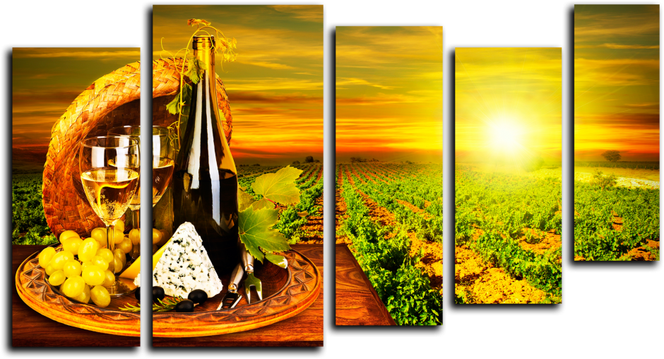 Модульная картина kartina Style искусство виноделия