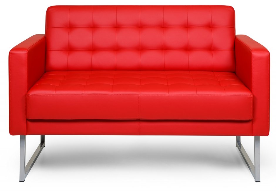 Красный диван