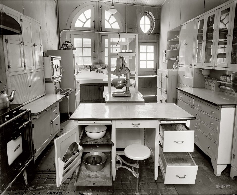 Кухня в стиле 1930 х годов