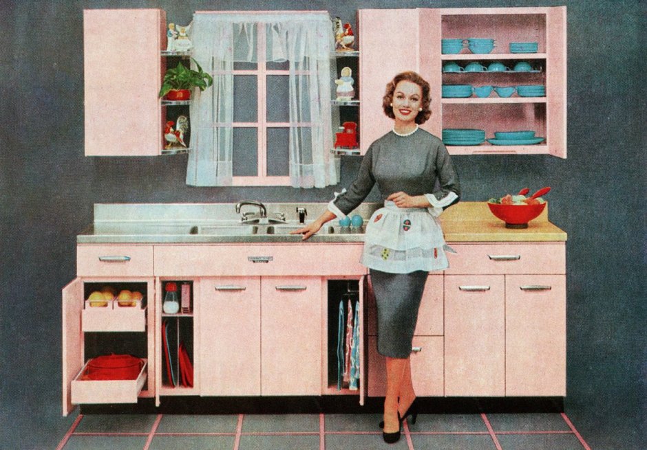 Американская домохозяйка 50-х годов