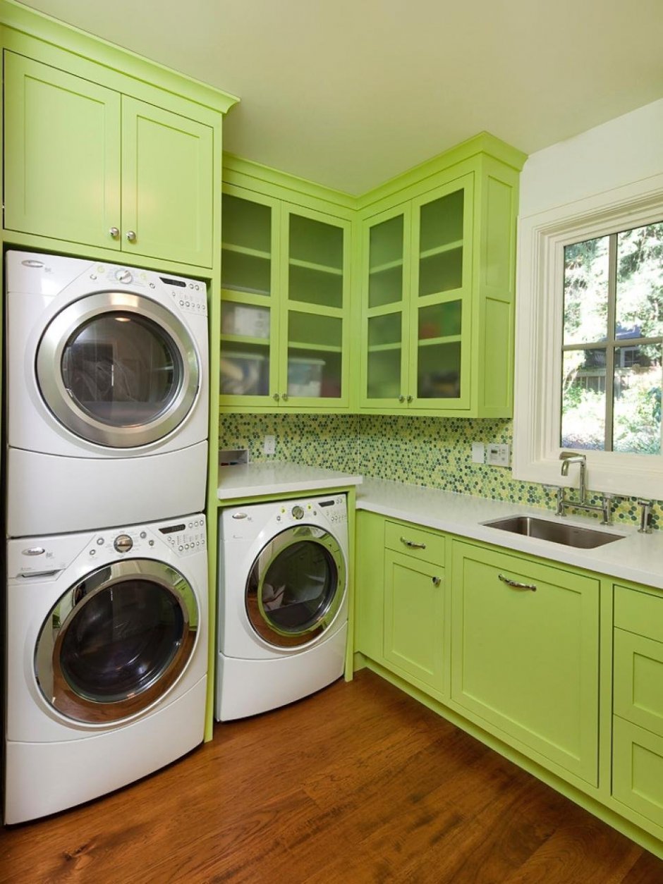 Кухонный гарнитур со стиральной машиной