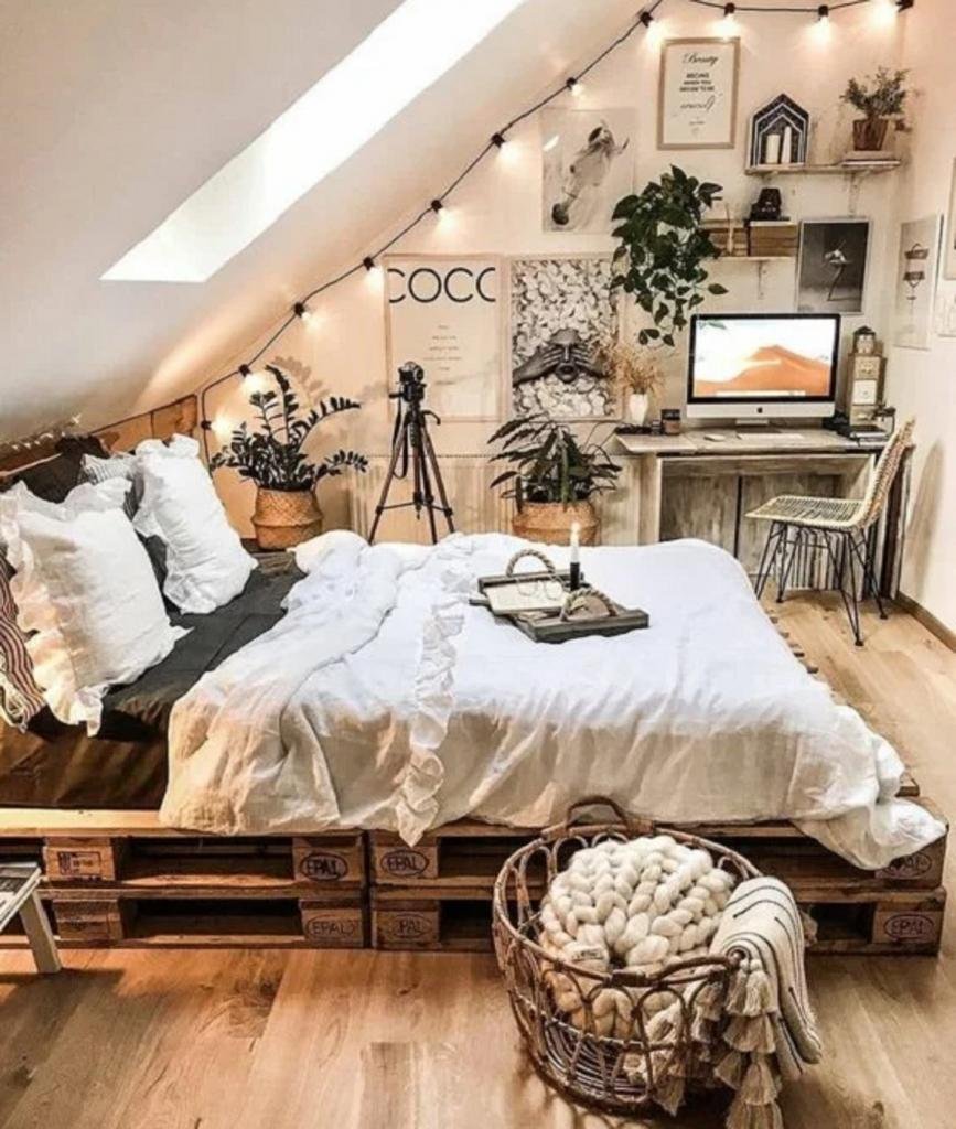 Спальня в уютном стиле