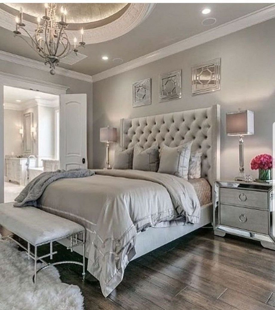 Модная красивая спальня