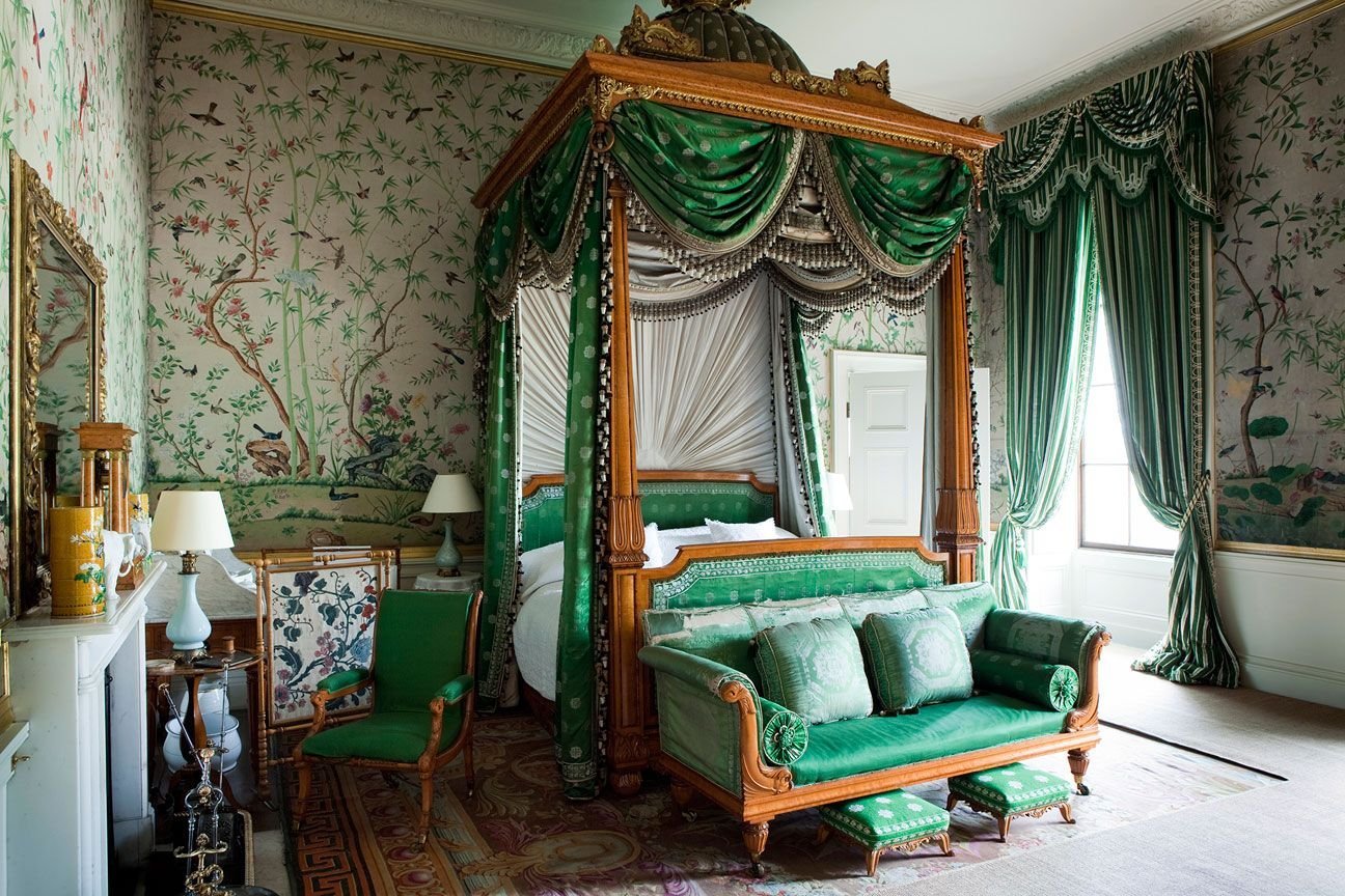 Викторианская спальня 19 век Англия