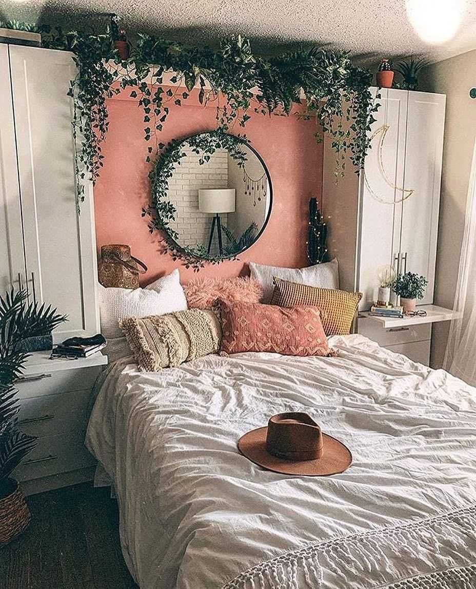 Уютный декор спальни
