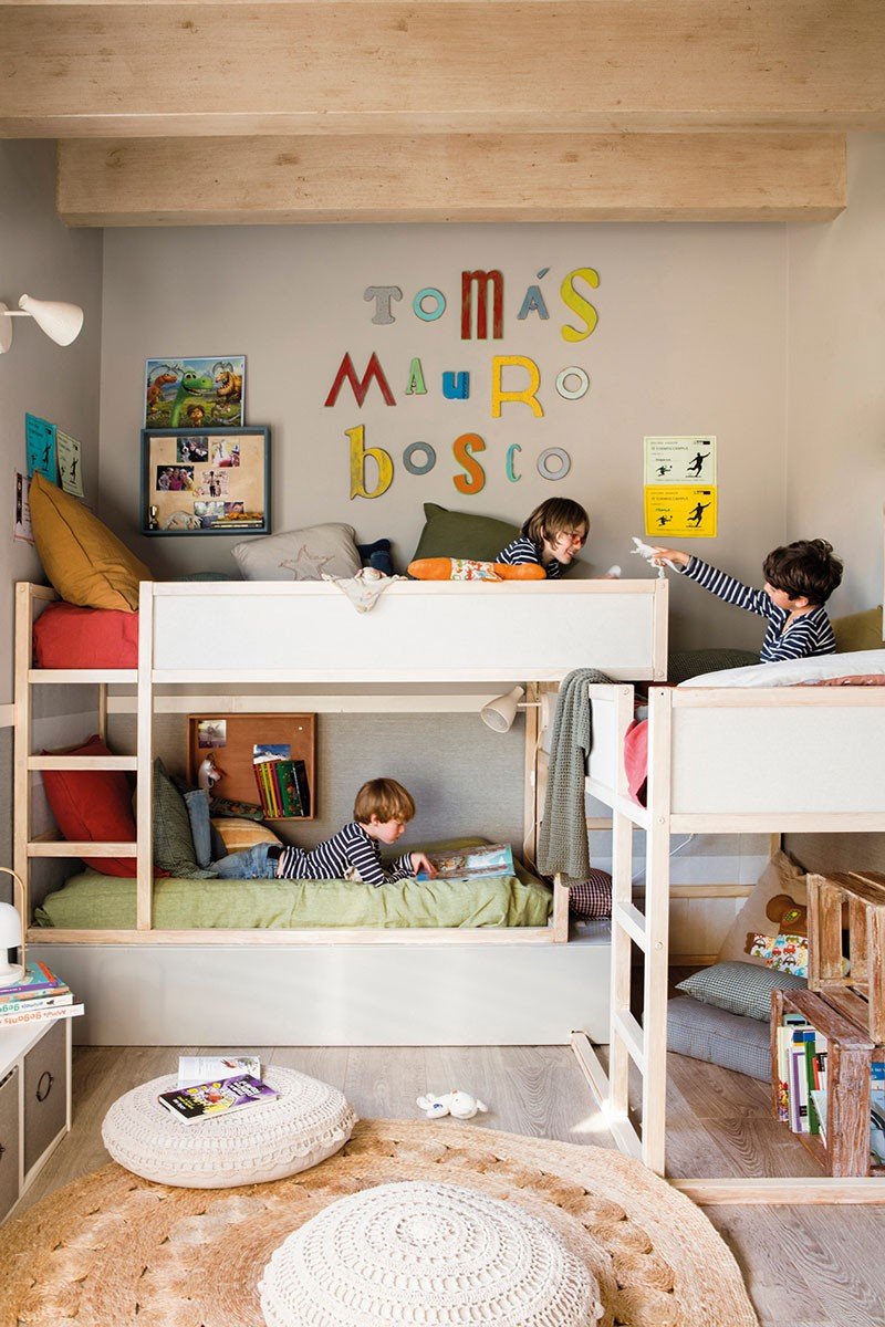 Икеа детская комната для двоих мальчиков
