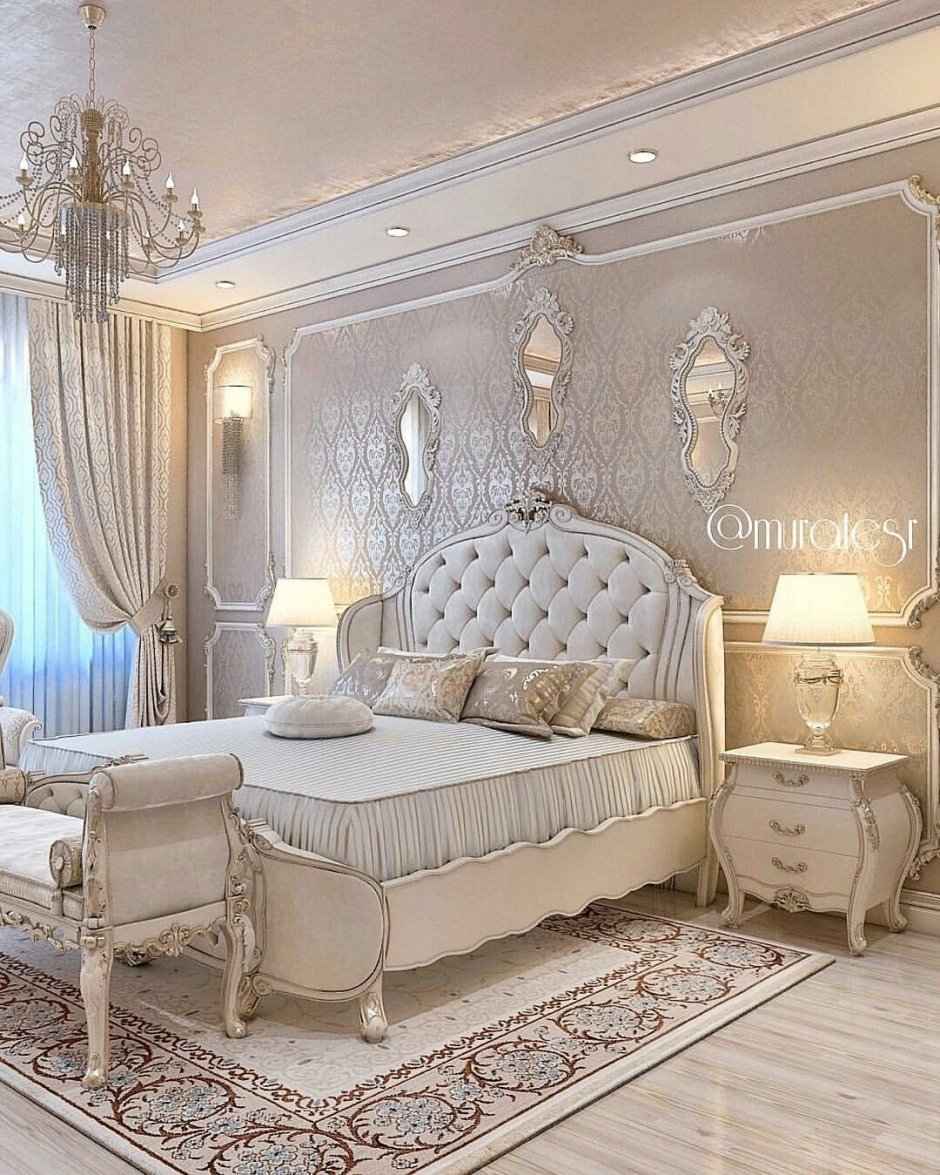 Шикарные классические спальни