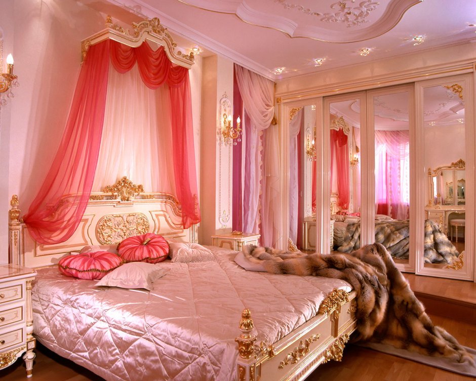 Роскошная комната для девушки