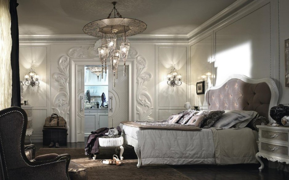 Спальни в стиле арт деко Италия