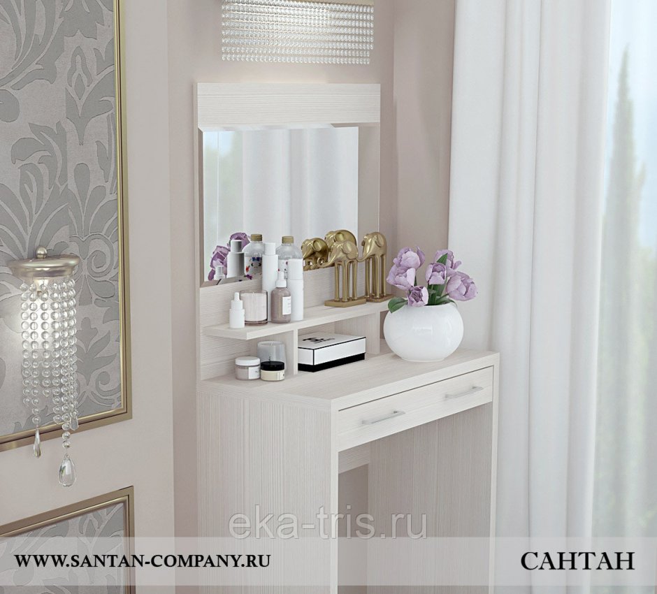 Стол туалетный Santan Эйми ТС-1701