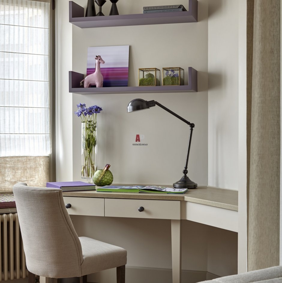 Полочки над столом