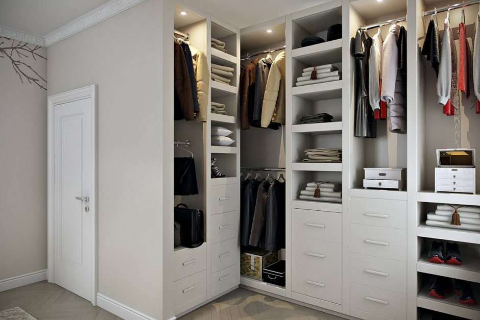 Open Wardrobe Closet