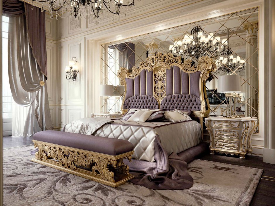 Итальянские спальни классические