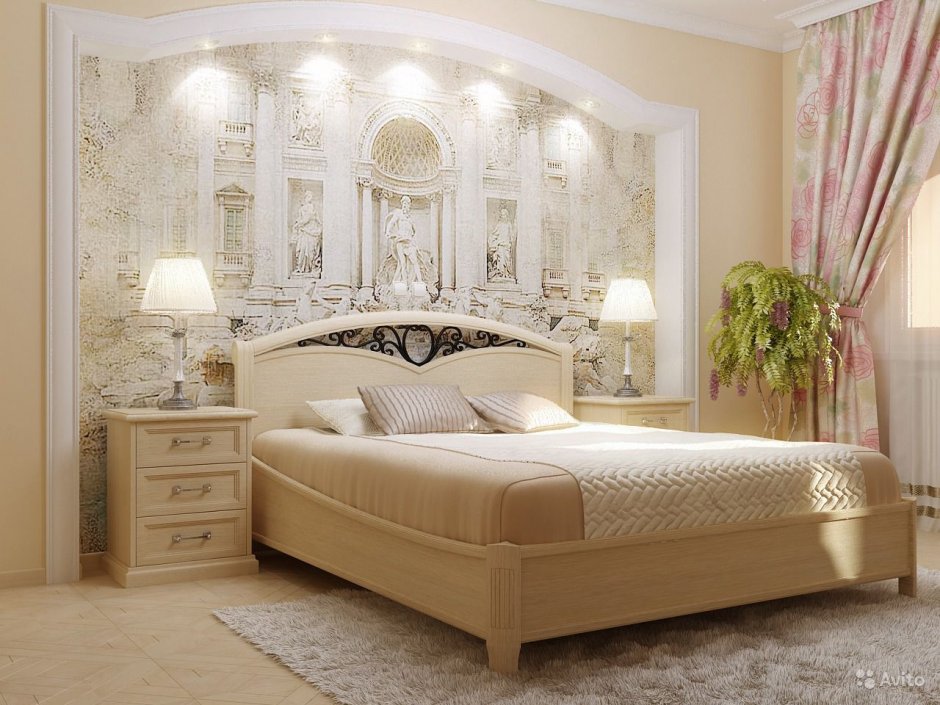 Спальная в итальянском стиле