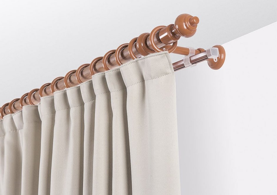 Шторы на окно с эркером