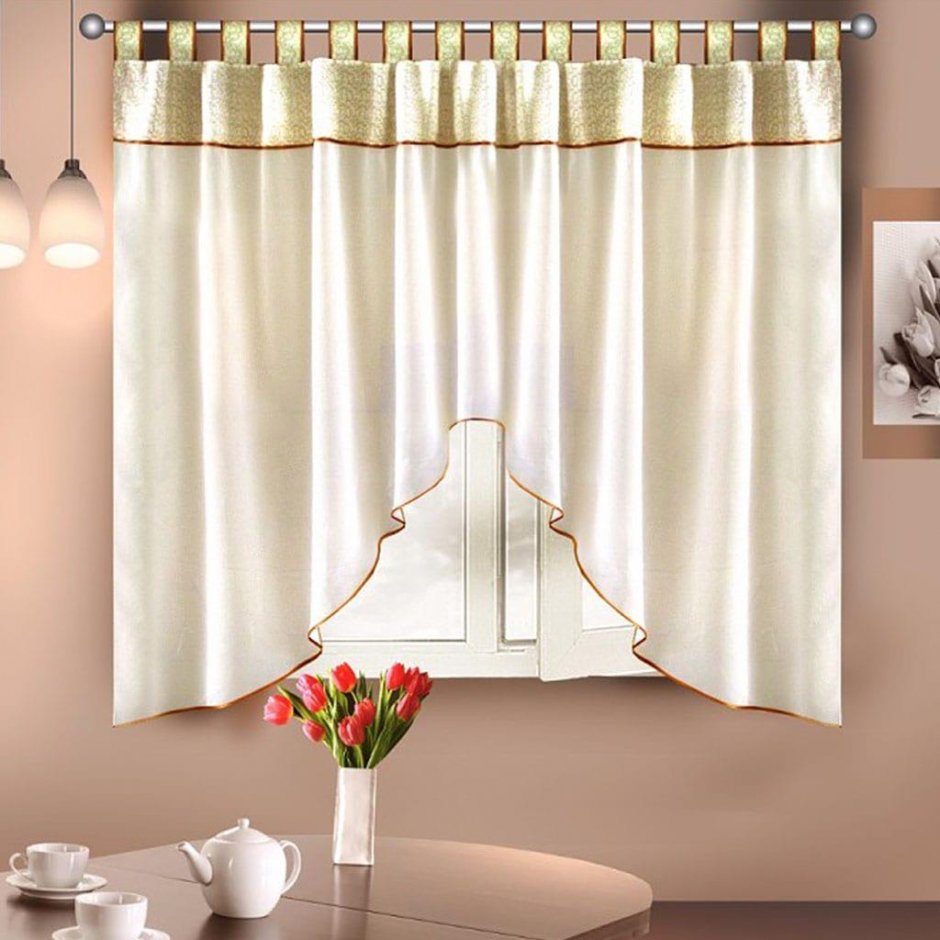 Римские шторы на кухню