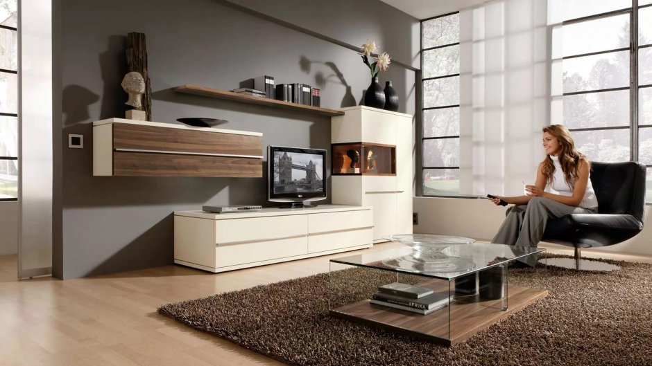 Дизайнерская мебель для гостиной в современном стиле
