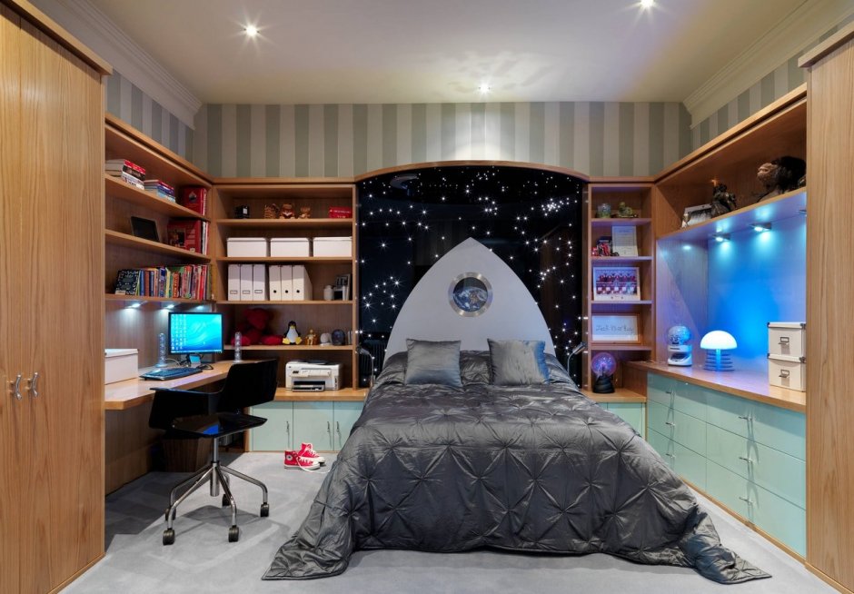 Дизайнерская комната для мальчика