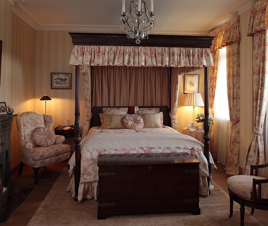 Английская спальня Викторианская эпоха