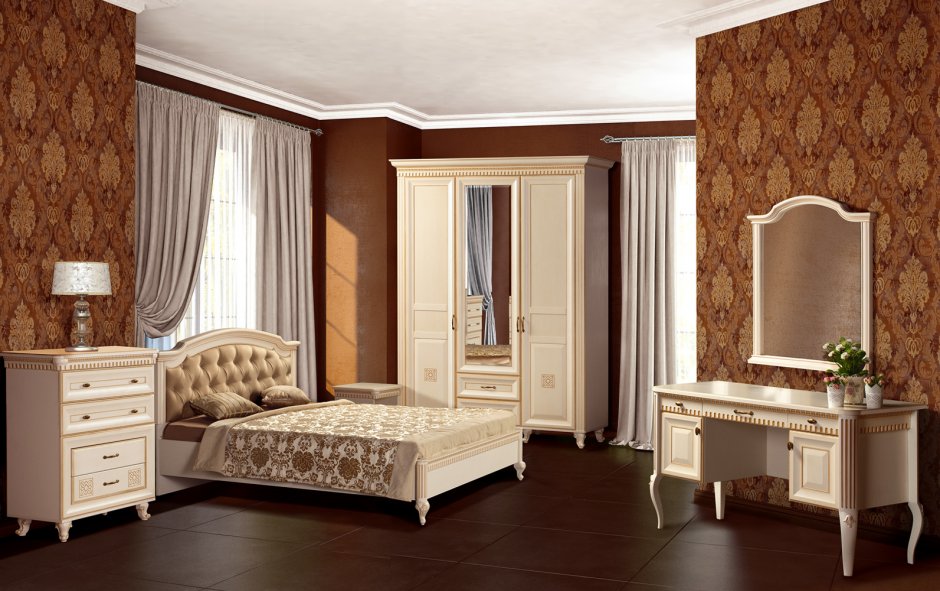 Мебель Венеция спальня (57 фото)