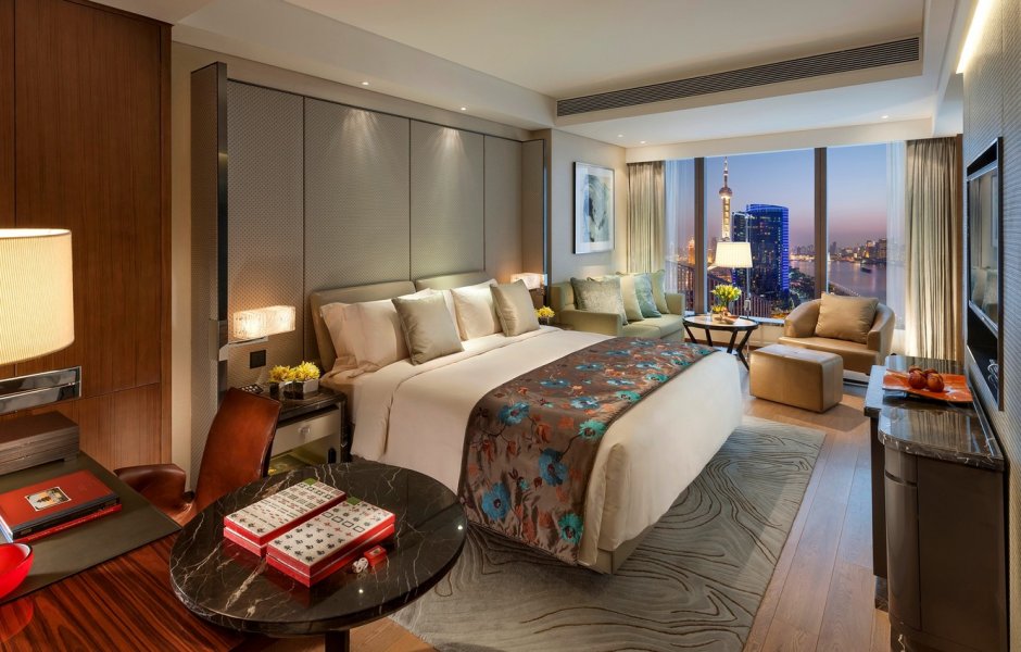 Mandarin oriental Шанхай внутри