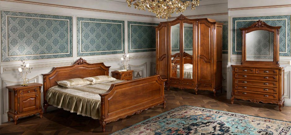 Румынская мебель фабрика Симекс спальня Карина