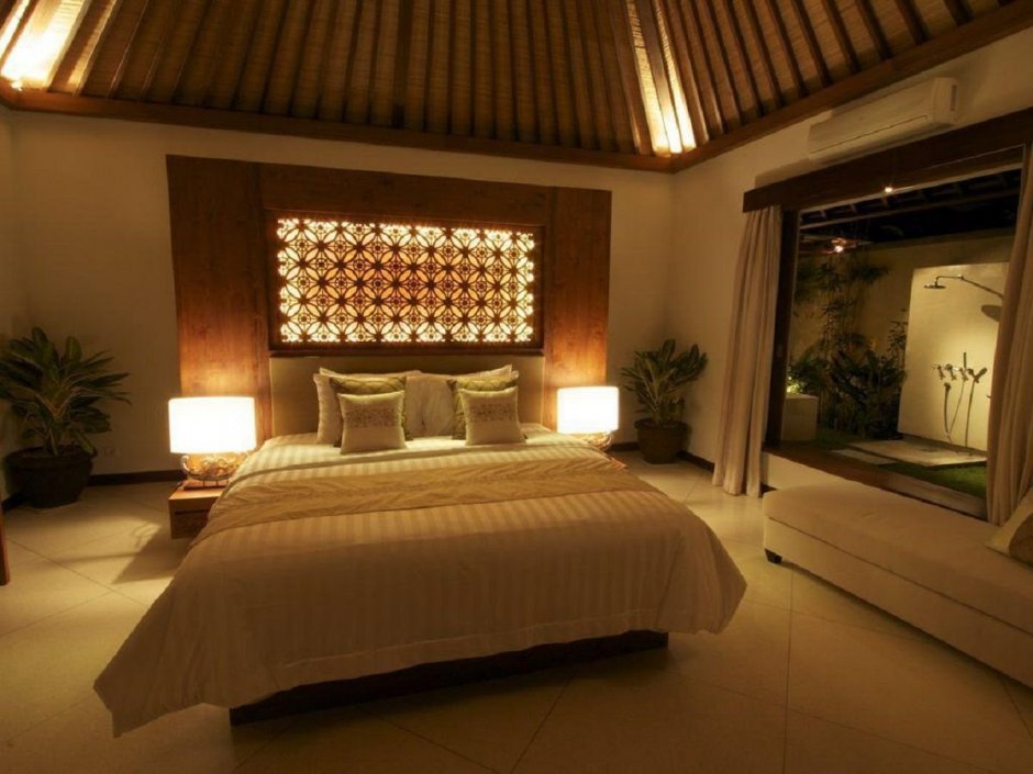 Спальня в балийском стиле дизайн фото