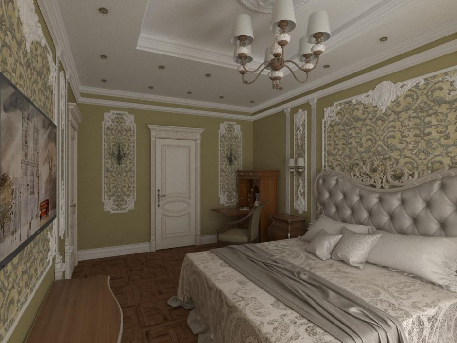 Сталинка ремонт дизайн спальня