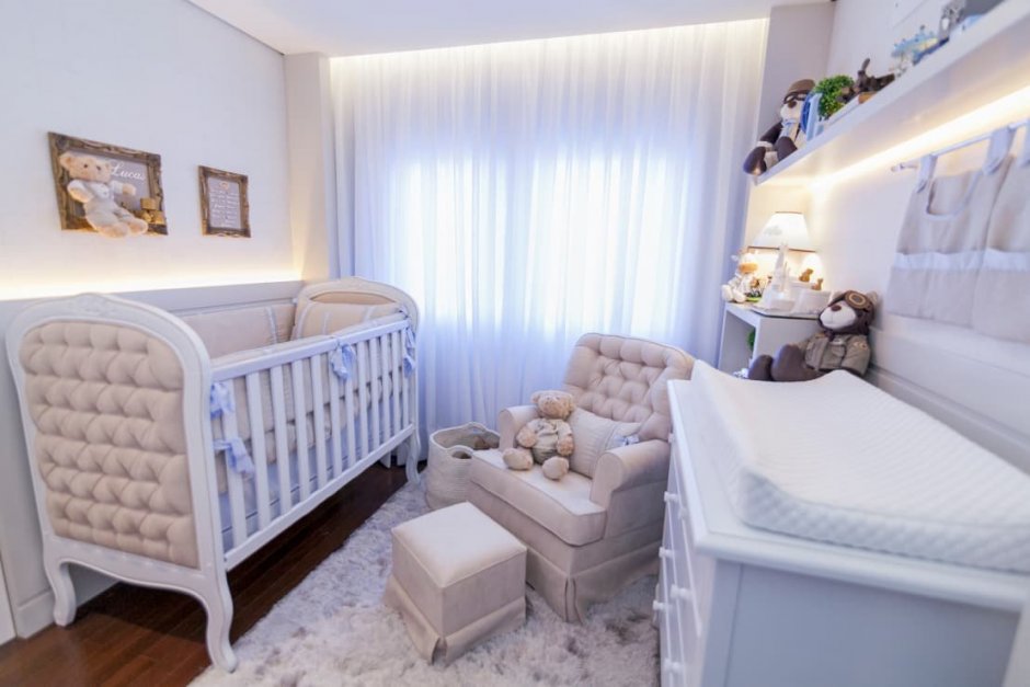 Спальня для родителей и новорожденного
