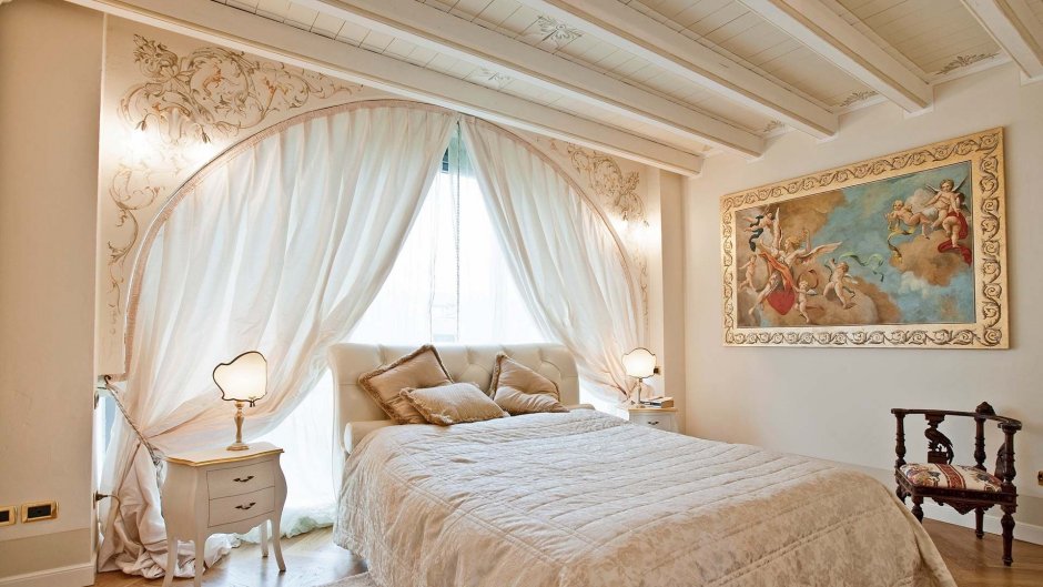 Спальня в римском стиле