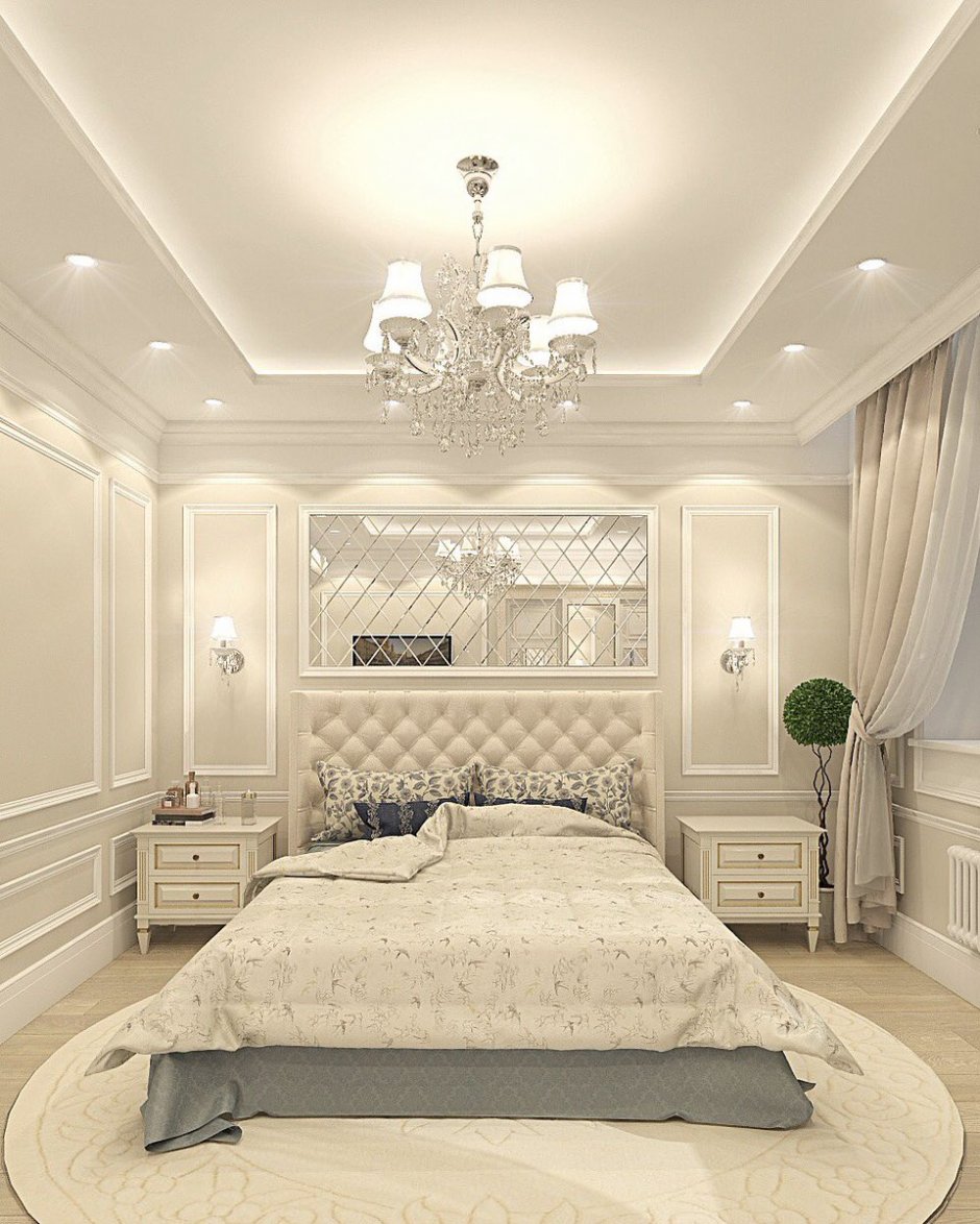 Спальная в классическом стиле
