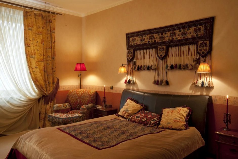 Маленькая спальня в арабском стиле
