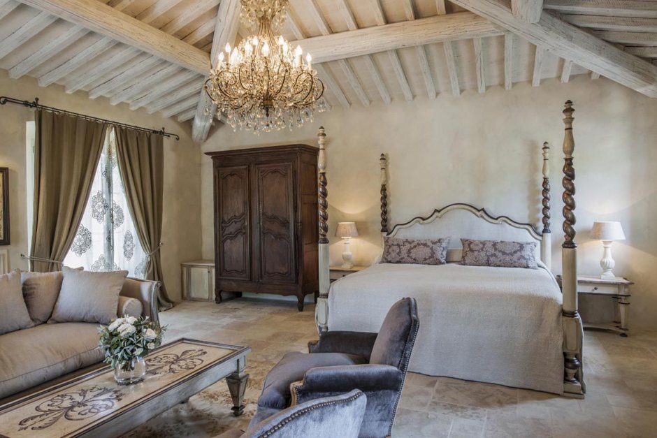 Спальная в стиле Тоскана