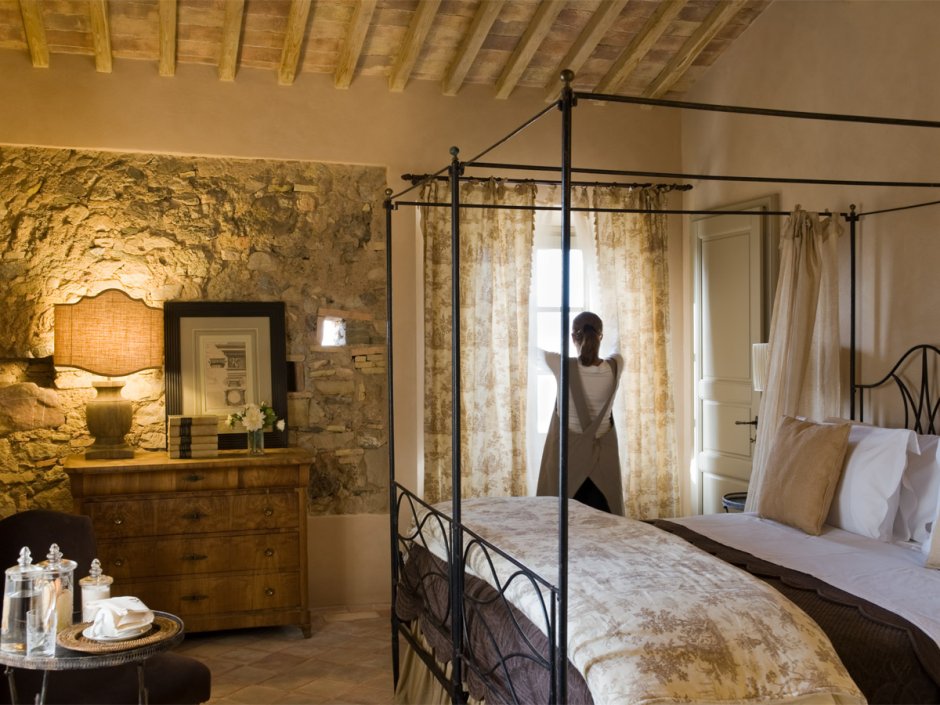 Спальня в стиле Тоскана