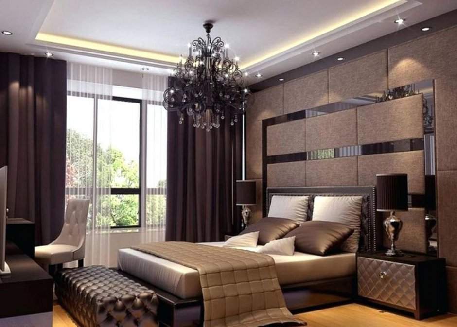 Элегантная спальня в современном стиле