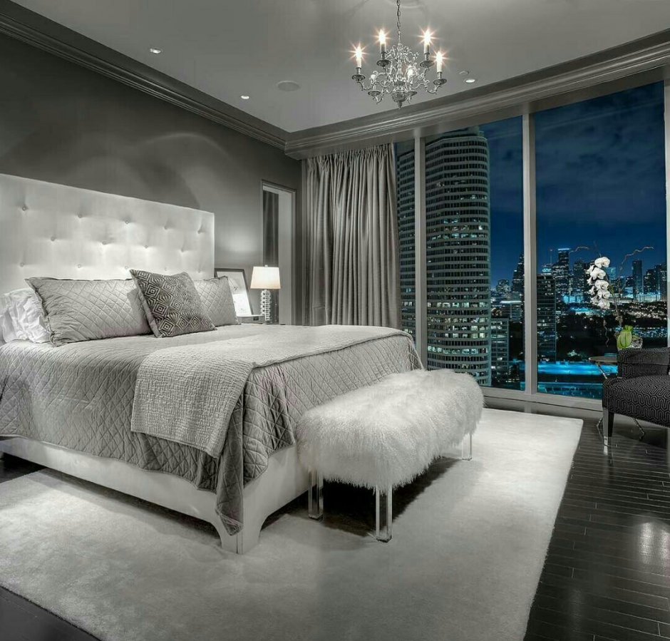Красивые стильные спальни