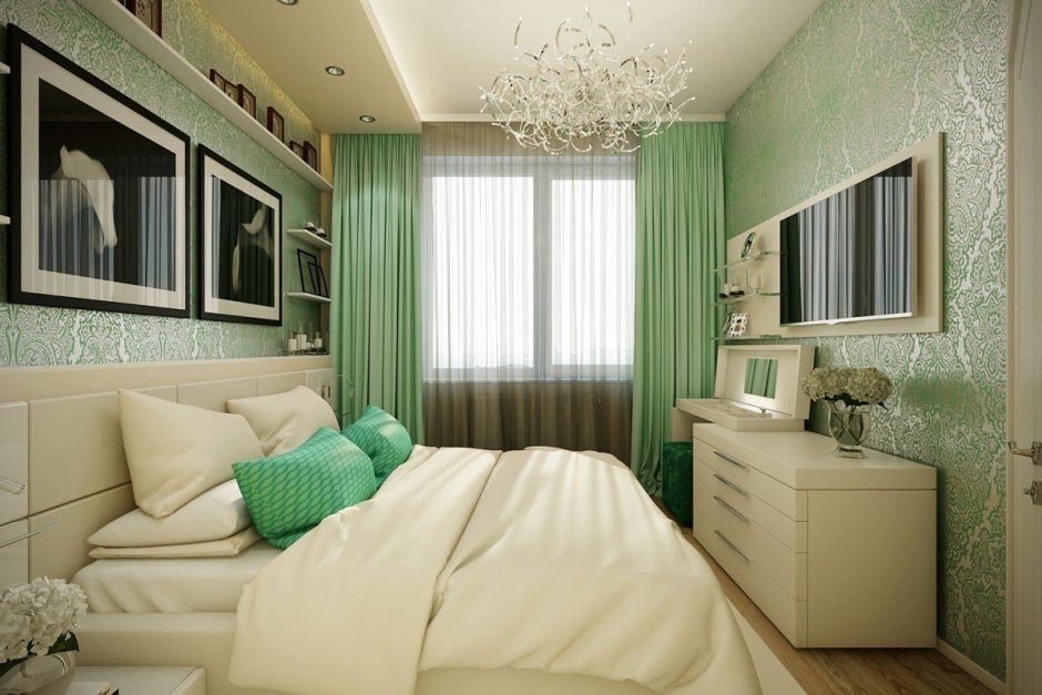 Дизайн спальни в малогабаритной квартире