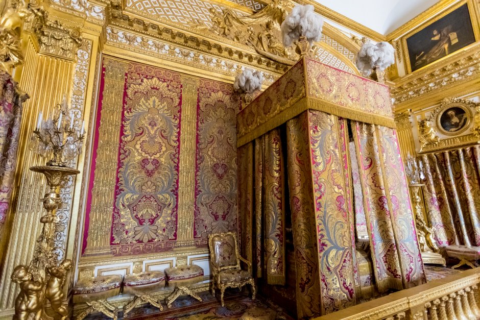 Версаль спальня Людовика