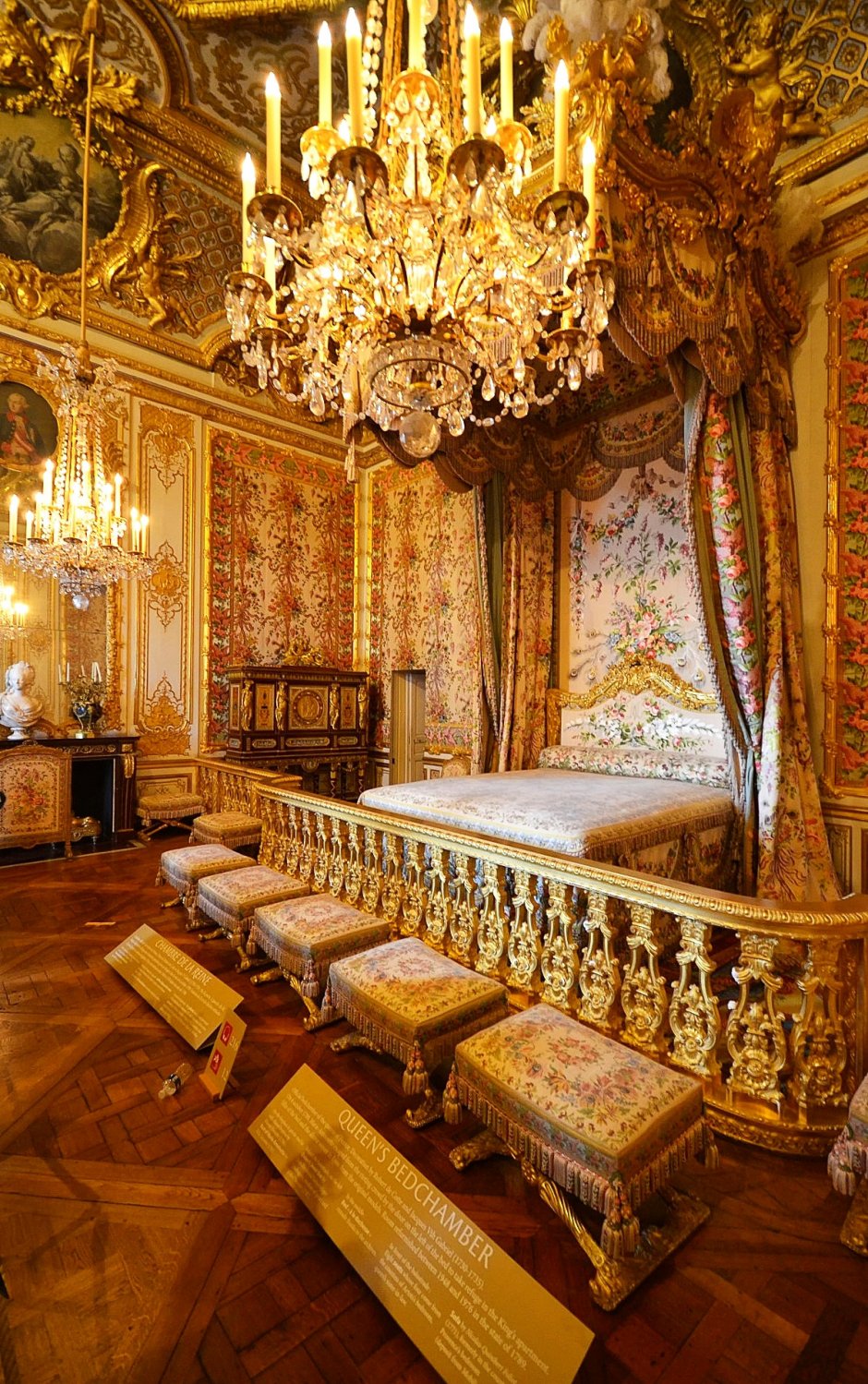 Версаль спальня короля Людовика 14