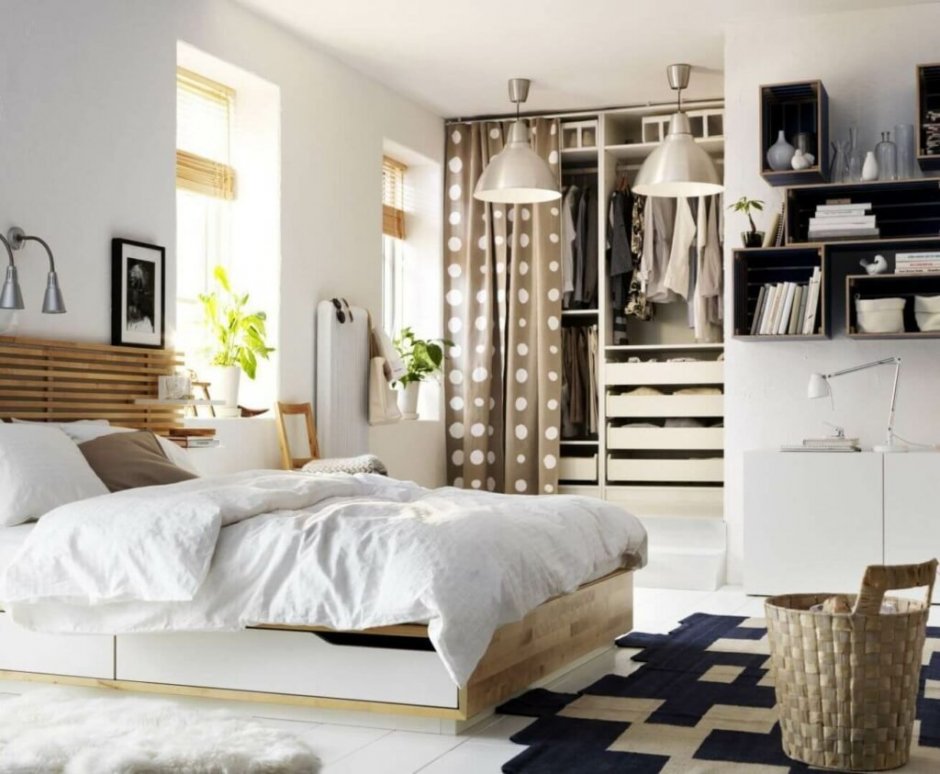 Ikea Leirvik кровать